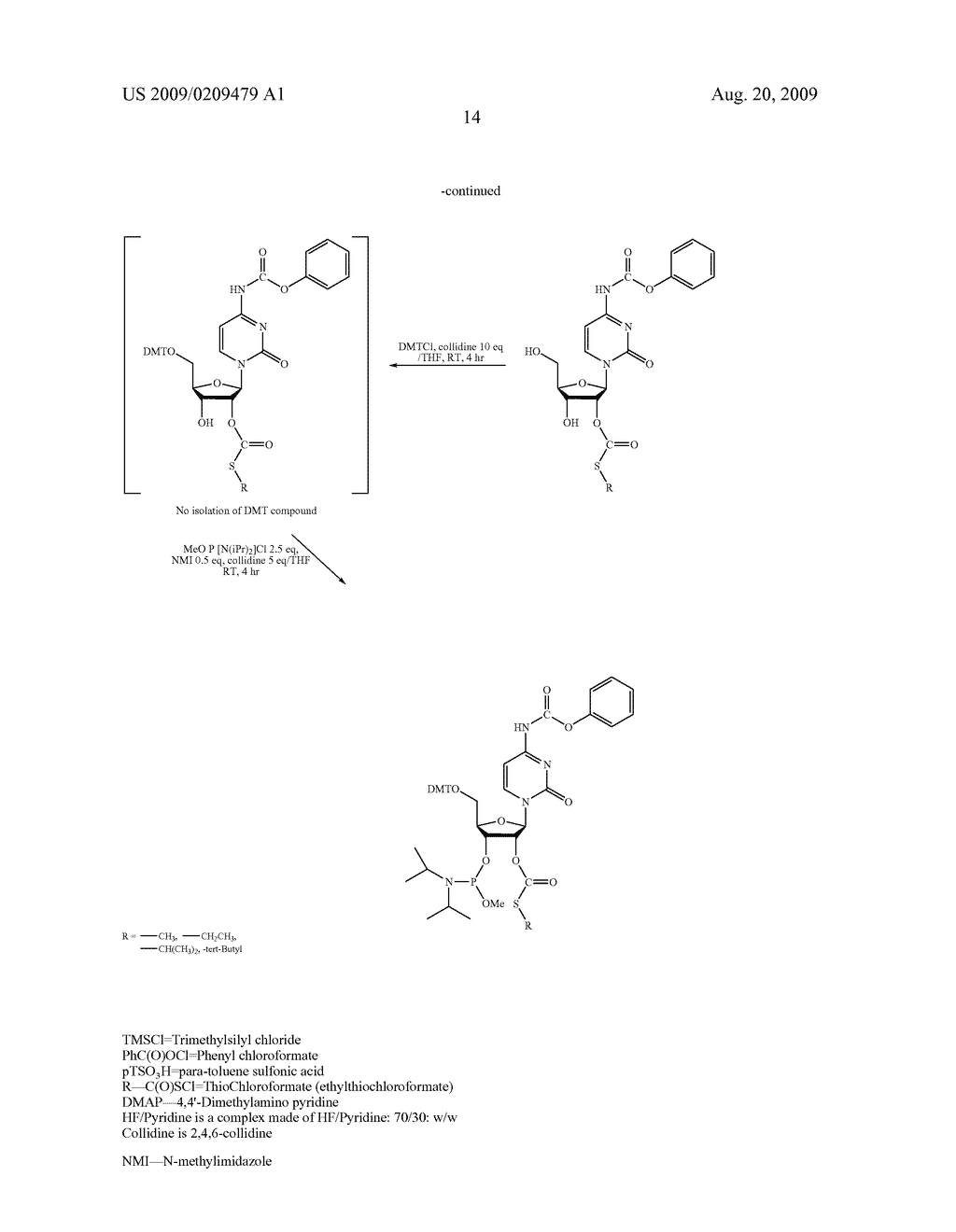 THIOCARBON-PROTECTING GROUPS FOR RNA SYNTHESIS - diagram, schematic, and image 15