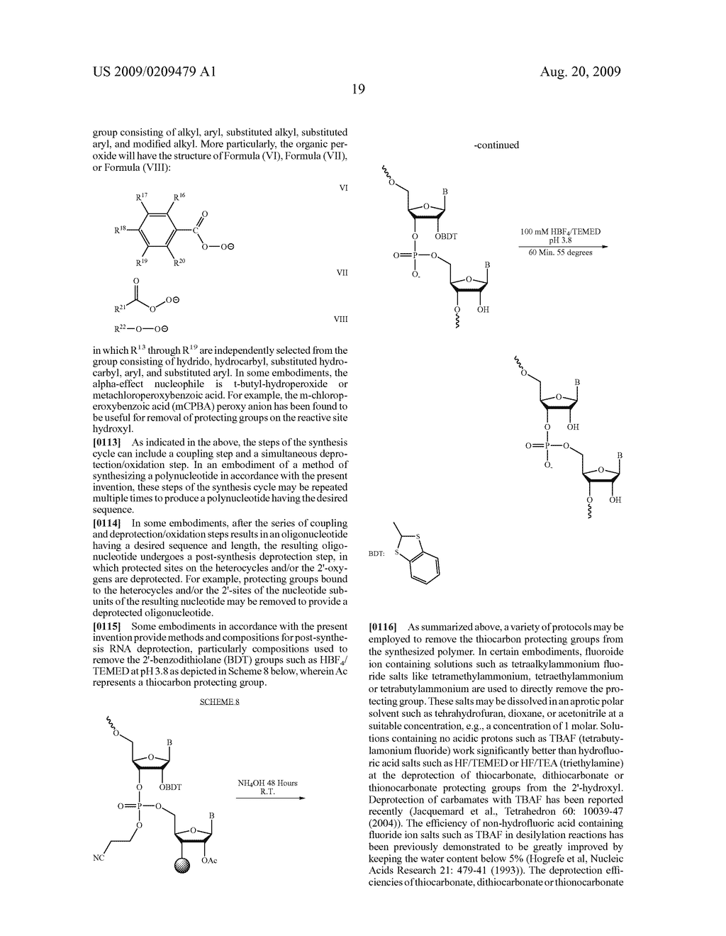 THIOCARBON-PROTECTING GROUPS FOR RNA SYNTHESIS - diagram, schematic, and image 20