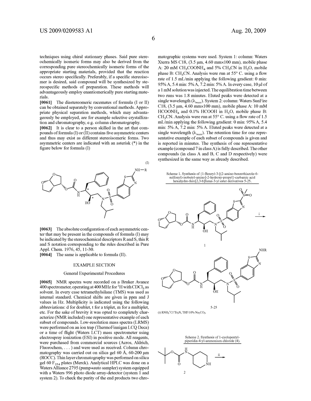 2-(SUBSTITUTED-AMINO)-BENZOTHIAZOLE SULFONAMIDE HIV PROTEASE INHIBITORS - diagram, schematic, and image 08
