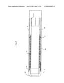 Torque-Transmitting, Variably-Flexible, Corrugated Insertion Device and Method for Transmitting Torque and Variably Flexing a Corrugated Insertion Device diagram and image