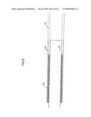 Torque-Transmitting, Variably-Flexible, Corrugated Insertion Device and Method for Transmitting Torque and Variably Flexing a Corrugated Insertion Device diagram and image