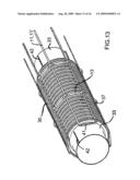 Torque-Transmitting, Variably-Flexible, Corrugated Insertion Device and Method for Transmitting Torque and Variably Flexing a Corrugated Insertion Device diagram and image