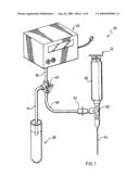 KIT FOR ADMINSTERING A THERAPEUTIC AGENT INTO TISSUE diagram and image