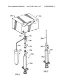 KIT FOR ADMINSTERING A THERAPEUTIC AGENT INTO TISSUE diagram and image