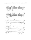 DEVICE FOR IMPLANTING AN OCCLUSION DEVICE IN THE HEART diagram and image