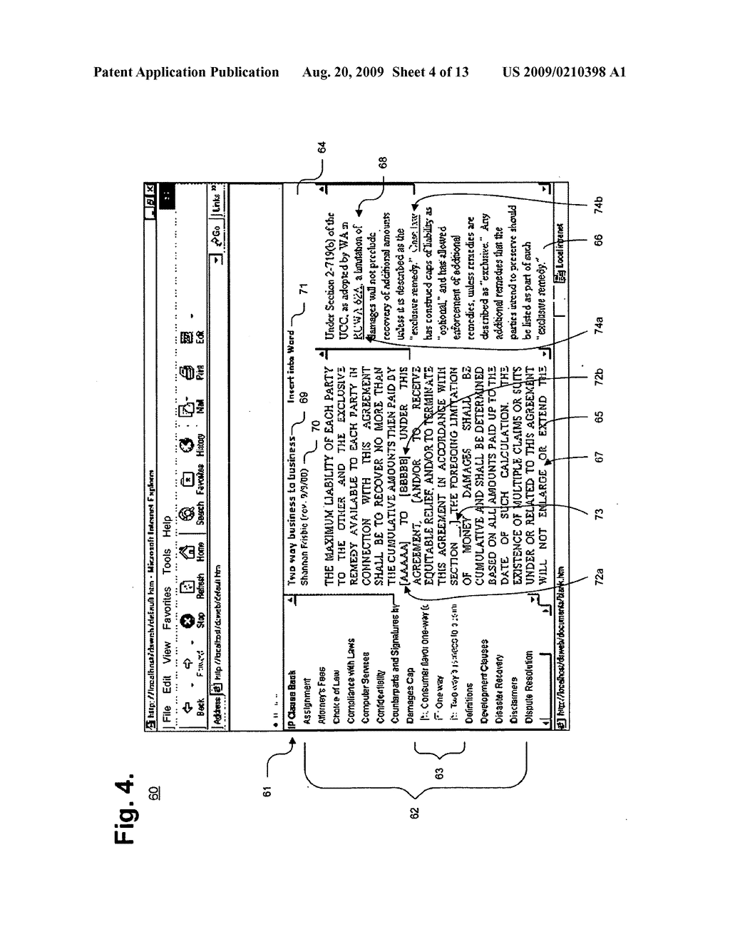 SYSTEM AND METHOD FOR COMPLEX DOCUMENT DRAFTING USING AN AUTHENTICATED OUTLINE TABLE - diagram, schematic, and image 05