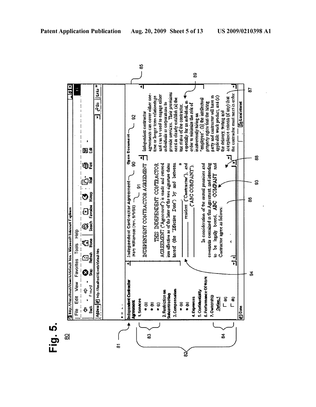 SYSTEM AND METHOD FOR COMPLEX DOCUMENT DRAFTING USING AN AUTHENTICATED OUTLINE TABLE - diagram, schematic, and image 06