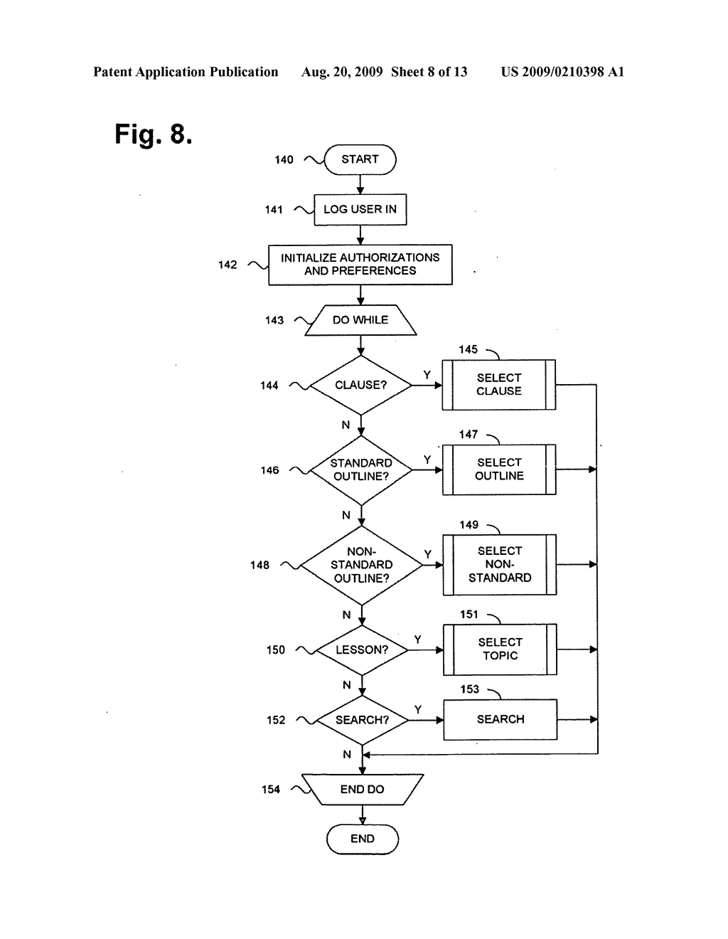 SYSTEM AND METHOD FOR COMPLEX DOCUMENT DRAFTING USING AN AUTHENTICATED OUTLINE TABLE - diagram, schematic, and image 09