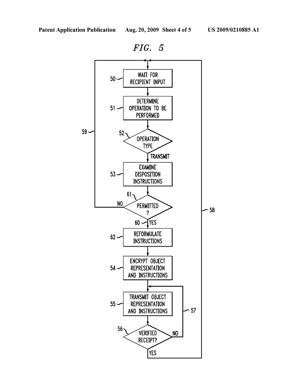 SYSTEM & METHOD FOR CONTROLLING THE DISPOSITION OF COMPUTER-BASED OBJECTS - diagram, schematic, and image 05