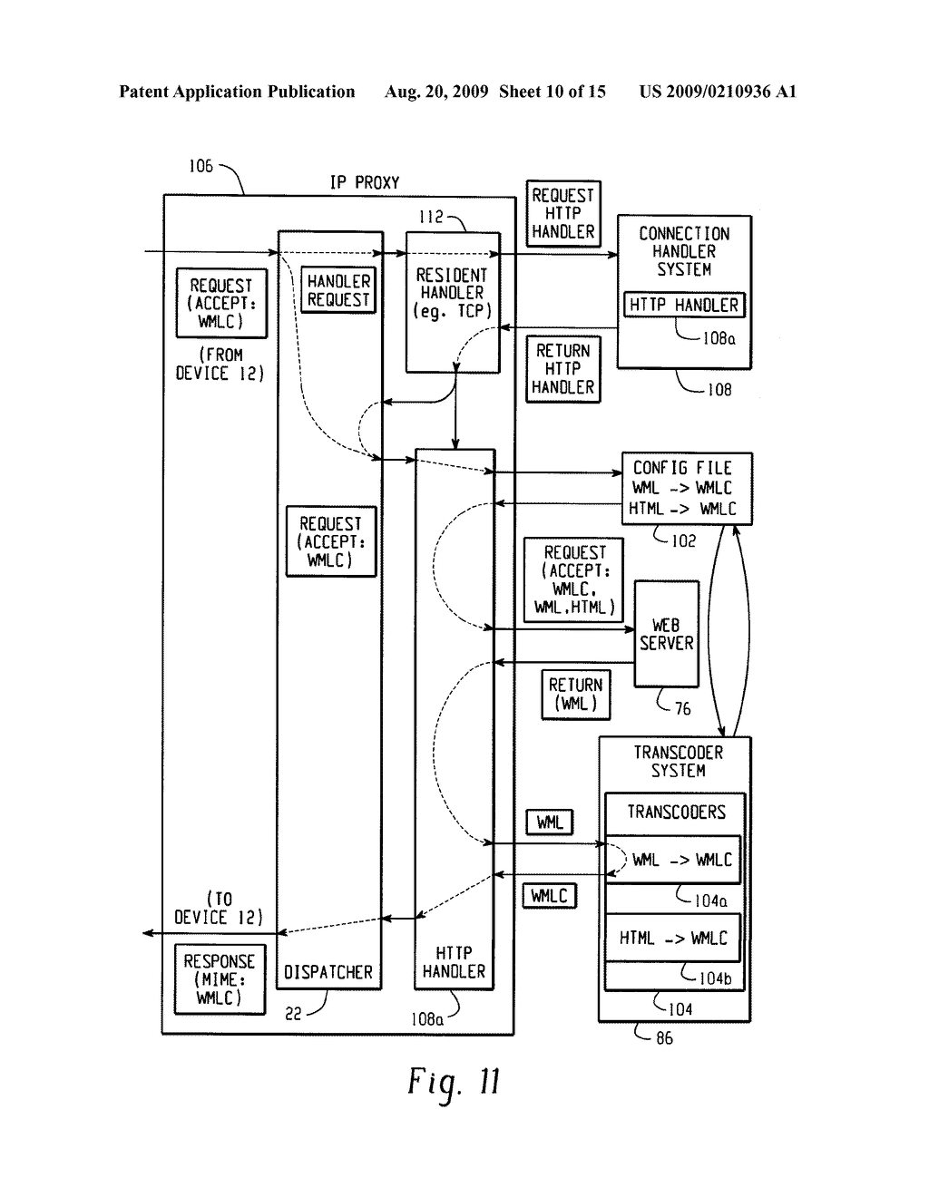 SYSTEM AND METHOD FOR PROVIDING REMOTE DATA ACCESS FOR A MOBILE COMMUNICATION DEVICE - diagram, schematic, and image 11