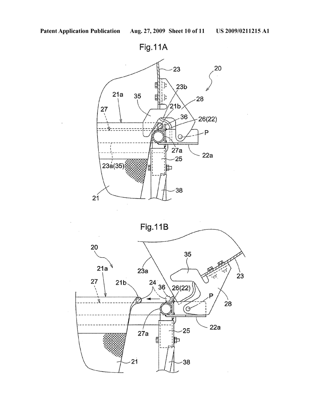 Grass Collecting Apparatus for Lawn Mower - diagram, schematic, and image 11