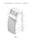 EVAPORATIVE COOLER HAVING A NOVEL SUPPORT STRUCTURE diagram and image