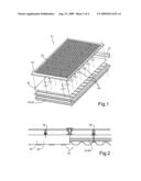 PHOTOVOLTAIC MODULE WITH A WIND SUCTION SECURING DEVICE AND METHOD OF PRODUCTION diagram and image