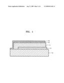 Electron injecting layer including superacid salt, lithium salt or mixture thereof, photovoltaic device including the electron injecting layer, method of manufacturing the photovoltaic device, and organic light-emitting device including the electron injecting layer diagram and image