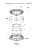 NON-PNEUMATIC TIRE HAVING ANGLED TREAD GROOVE WALL diagram and image