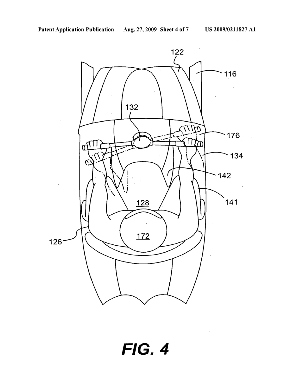 SNOWMOBILE WITH ACTIVE RIDER POSITIONING - diagram, schematic, and image 05