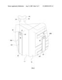 MOVABLE TOOLBOX WITH PADDED CORNERS AND TOP diagram and image