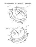 Valve mounting assembly with slit misalignment prevention feature diagram and image