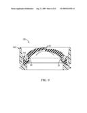 Valve mounting assembly with slit misalignment prevention feature diagram and image