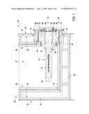 BOARD LINED FURNACE WITH SIDE IMMERSION HEATING ELEMENTS diagram and image