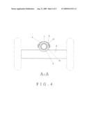 SWING STRUCTURE FOR A KICK SCOOTER diagram and image