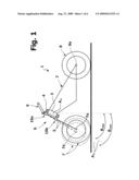 DEVICE FOR ADJUSTING INCLINATION OF A FRONT FORK OF A VEHICLE HAVING TWO OR THREE WHEELS, PARTICULARLY A CYCLE OR A MOTORCYCLE diagram and image