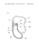 Side-collision airbag apparatus diagram and image