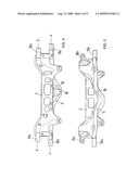 Subframe for a Rear Axle of a Motor Vehicle diagram and image