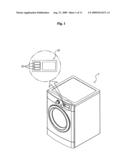 Button assembly and washing machine having the same diagram and image