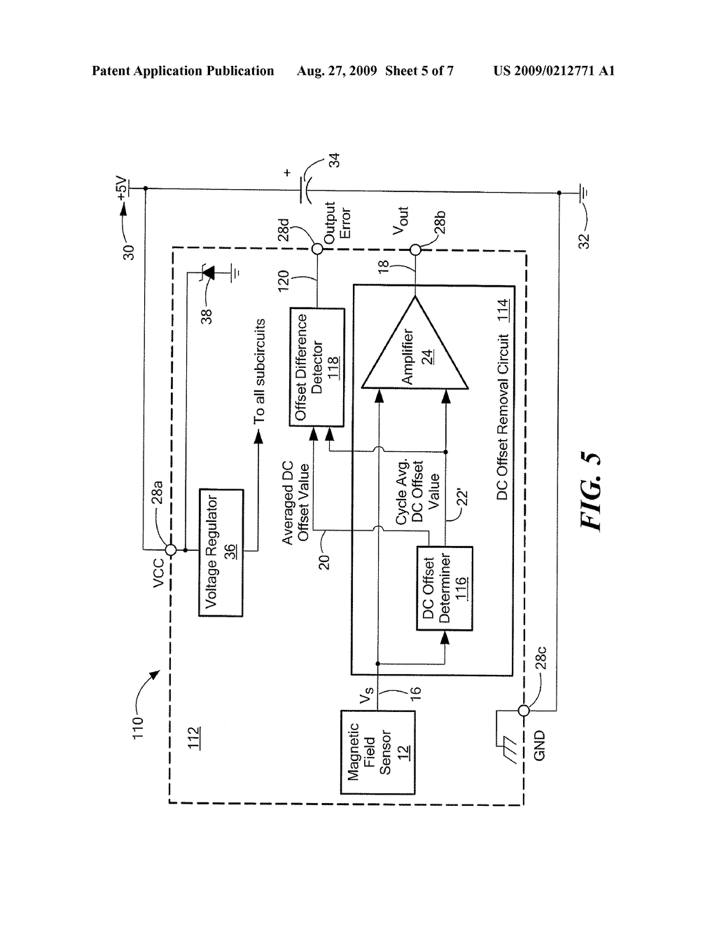 HYSTERESIS OFFSET CANCELLATION FOR MAGNETIC SENSORS - diagram, schematic, and image 06