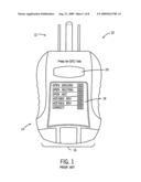 Receptacle Tester with Text Display diagram and image