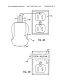 Receptacle Tester with Text Display diagram and image