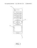 Mobile phone with dialing keys of uneven surface diagram and image