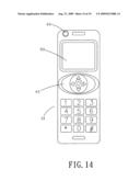 Mobile phone with dialing keys of uneven surface diagram and image