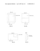 PANEL DISPLAY WITH SELECTIVE TOUCH-ACTIVE SCREEN AREAS diagram and image