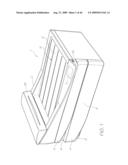 Printer Having Nested Media Trays diagram and image