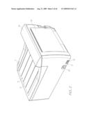 Printer Having Nested Media Trays diagram and image