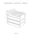 Printer Having Nested Media Trays diagram and image