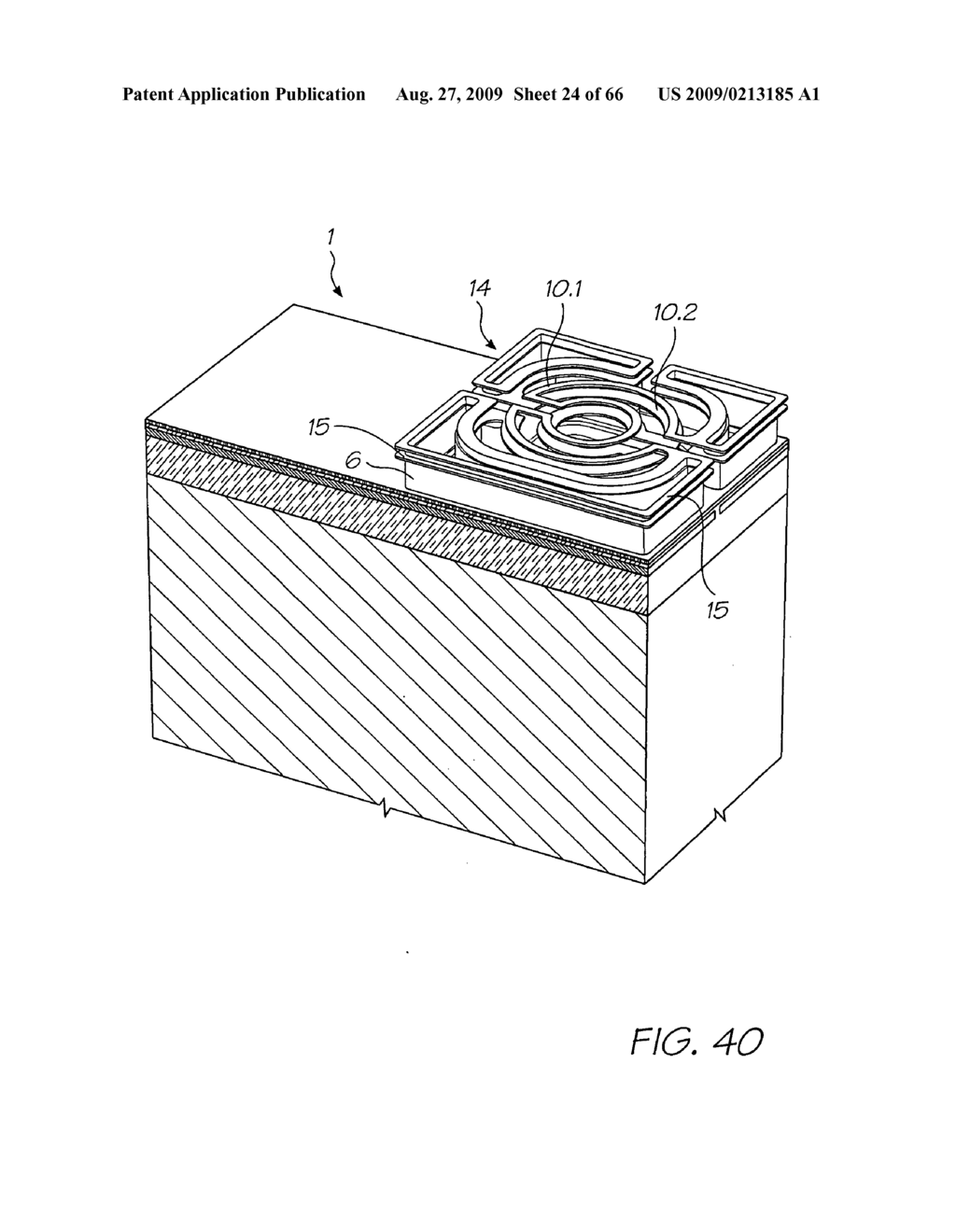 Inkjet Printer Utilizing Low Energy Titanium Nitride Heater Elements - diagram, schematic, and image 25