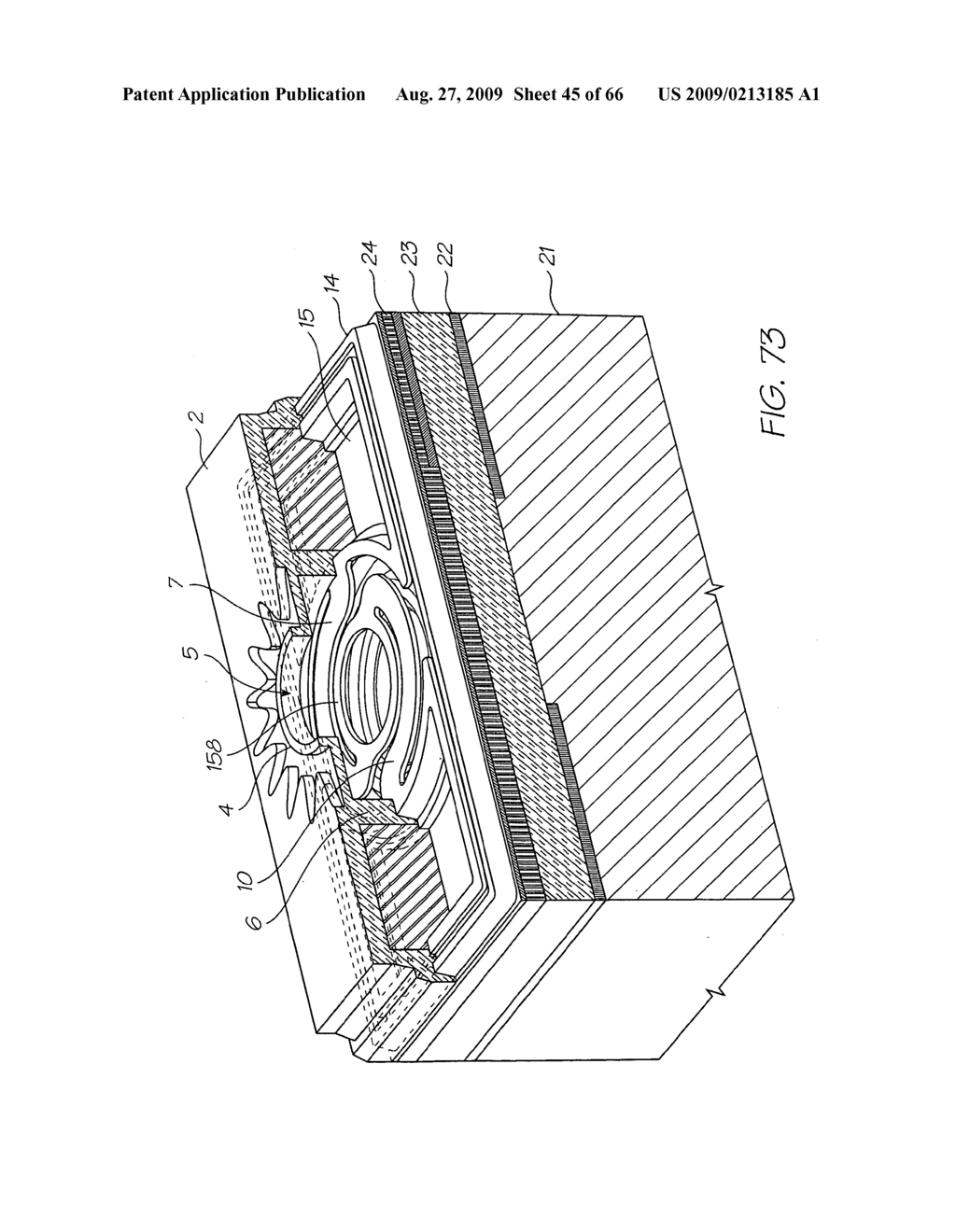 Inkjet Printer Utilizing Low Energy Titanium Nitride Heater Elements - diagram, schematic, and image 46