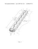 Printhead Assembly Having Printhead Integrated Circuit Carriers Arranged End-To-End On Ink Supply Support Structure diagram and image