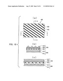 Light polarizing sheet and manufacturing method for same diagram and image