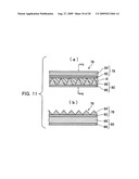 Light polarizing sheet and manufacturing method for same diagram and image