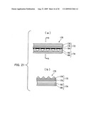 Light polarizing sheet and manufacturing method for same diagram and image