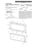 Retractably mounted magnifying glass assembly diagram and image