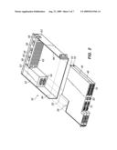 VARIABLE POSITION DAMPERS FOR CONTROLLING AIR FLOW TO MULTIPLE MODULES IN A COMMON CHASSIS diagram and image