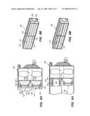 VARIABLE POSITION DAMPERS FOR CONTROLLING AIR FLOW TO MULTIPLE MODULES IN A COMMON CHASSIS diagram and image