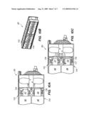 VARIABLE POSITION DAMPERS FOR CONTROLLING AIR FLOW TO MULTIPLE MODULES IN A COMMON CHASSIS diagram and image