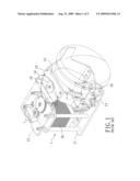 ROTATABLE VEHICULAR LAMP ASSEMBLY HAVING A PLATE SPRING diagram and image