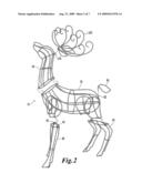 LIGHTING ORNAMENT INCLUDING REFRACTIVE ELEMENTS diagram and image